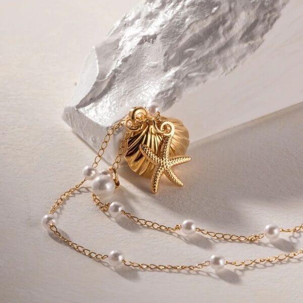 Pearl Shell Necklace - Image 3