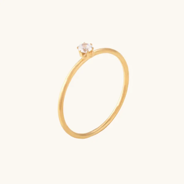 Sia Solitaire Ring - Image 6