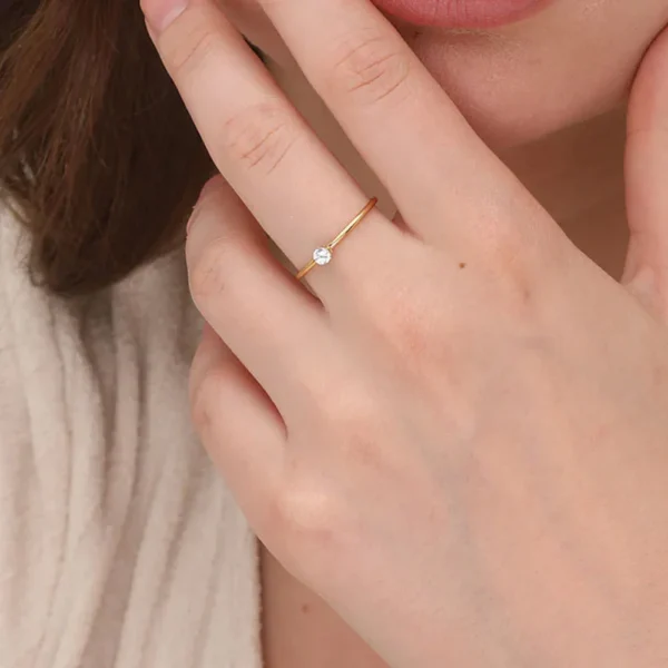Sia Solitaire Ring - Image 5