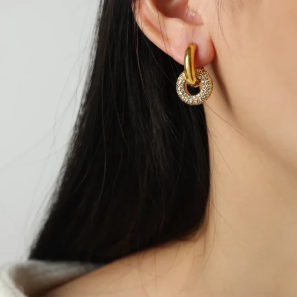 Jolie Donut Earrings - Image 4