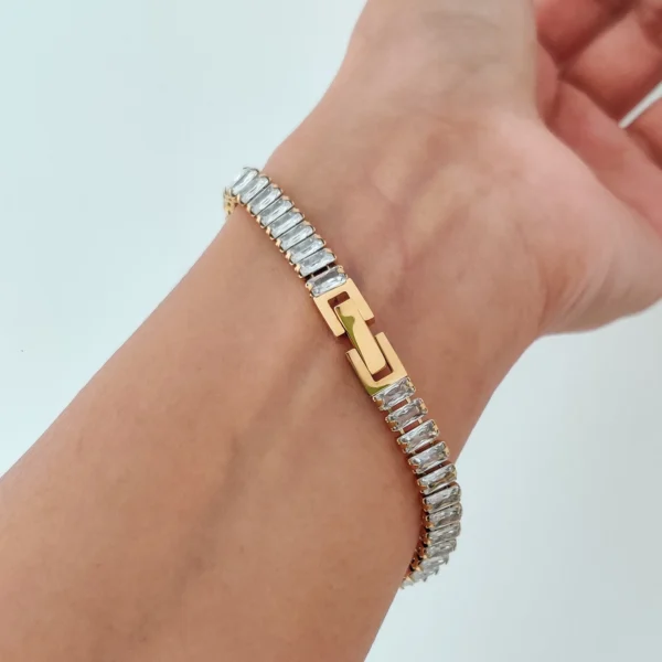 Celine Diamante Tennis Bracelet - Image 2