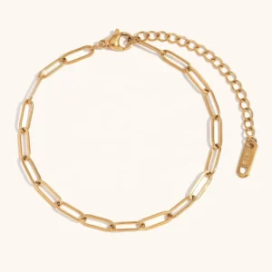 Gigi Paper Clip Bracelet