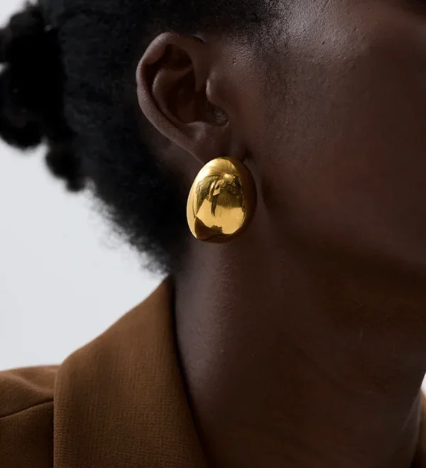 Zara Oval Studs - Image 4