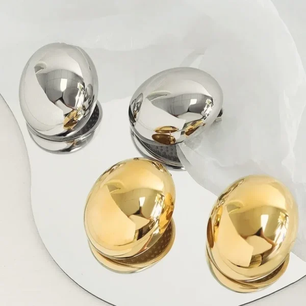 Zara Oval Studs
