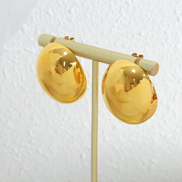 Zara Oval Studs - Image 3
