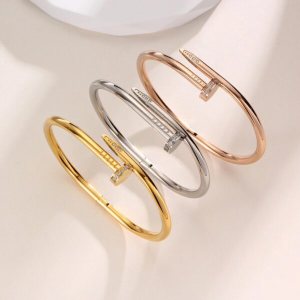 Nail Diamond Bracelet - Image 4