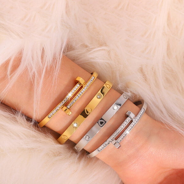 Sera Double Nail Bracelet - Image 3