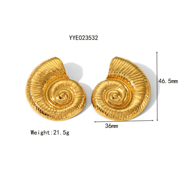 Sonia Swirl Earrings - Image 3