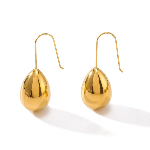 Halo Teardrop Earrings - Image 5