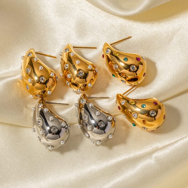 June Teardrop Earrings - Image 2