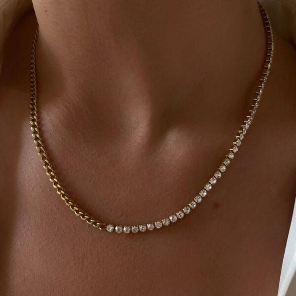 Luna Diamante Necklace