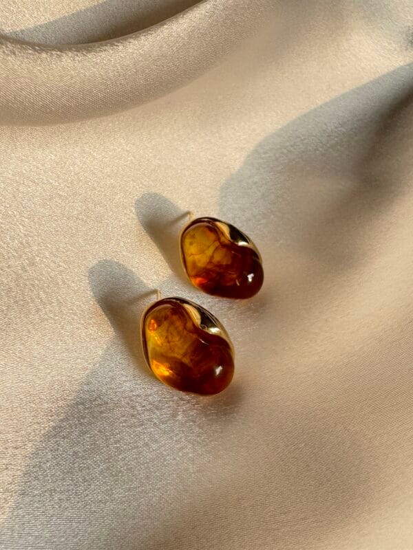 Tiger eye studs - Image 3