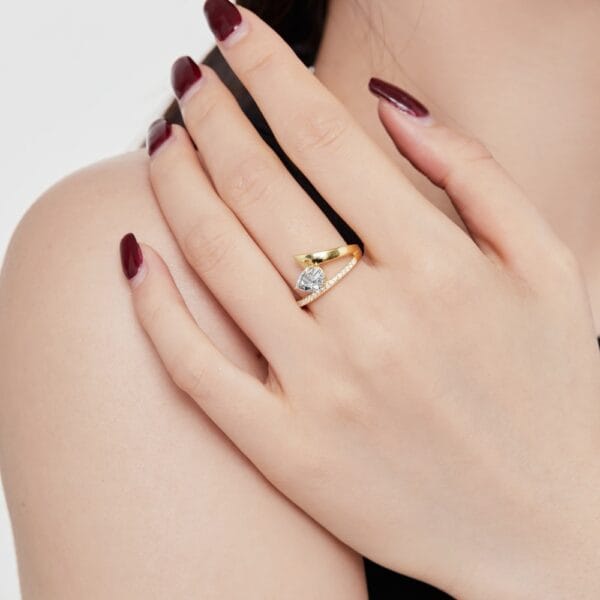 Stormi Ring in Gold - Image 2