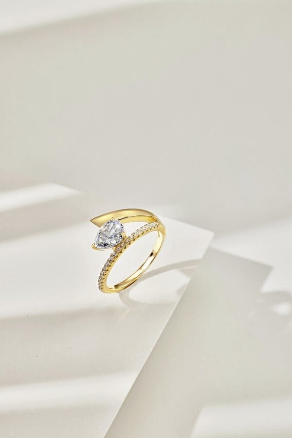 Stormi Ring in Gold - Image 5