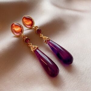 Crystal Drop Earrings