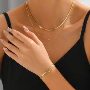 Kelly double layered necklace