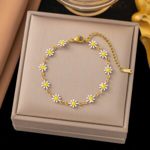 Daisy bracelet