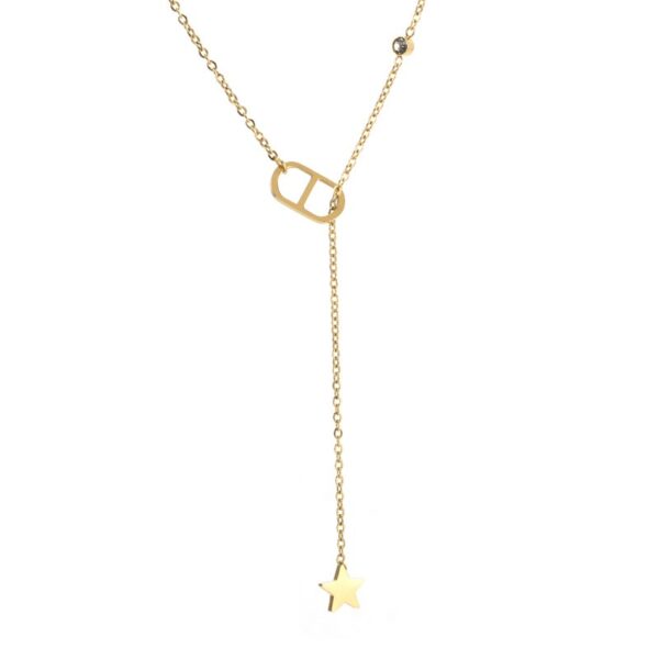 Caily star necklace