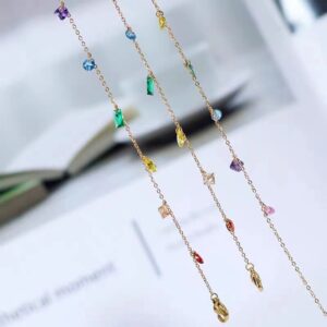 Mira Crystal Anklet